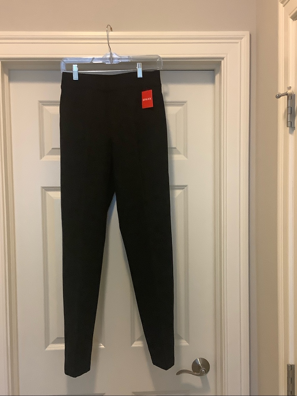 SPANX Men’s Black Tapered Stretch Dress Pants